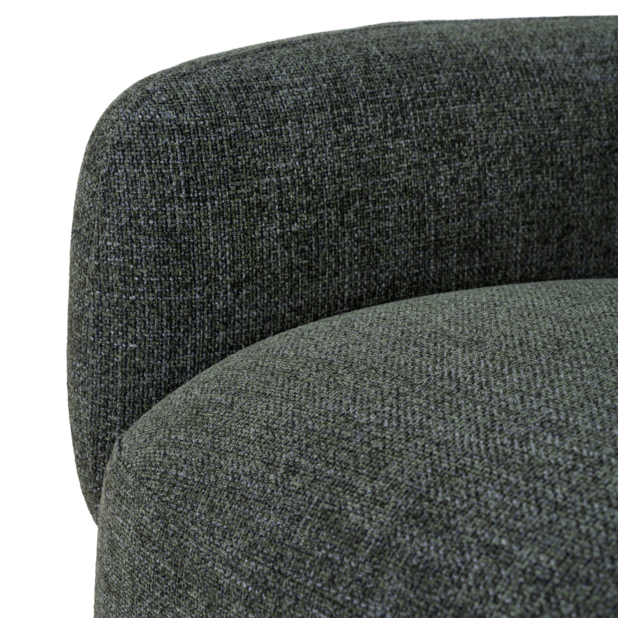 Gosling Right Chaise Modular Sofa - Moss Green Chaise Lounge K Sofa-Core