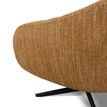 Arlo Swivel Armchair - Ginger Brown Armchair K Sofa-Core