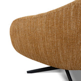 Arlo Swivel Armchair - Ginger Brown Armchair K Sofa-Core