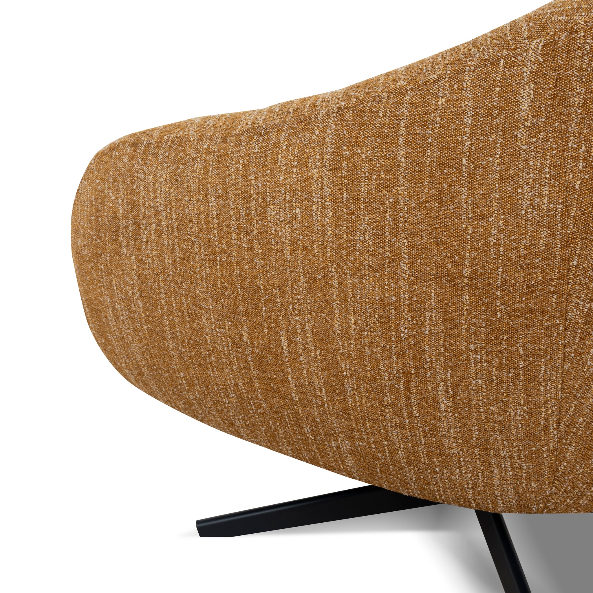 Arlo Swivel Armchair - Ginger Brown Armchair K Sofa-Core