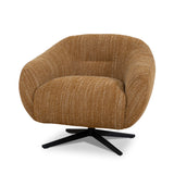 Arlo Swivel Armchair - Ginger Brown Armchair K Sofa-Core