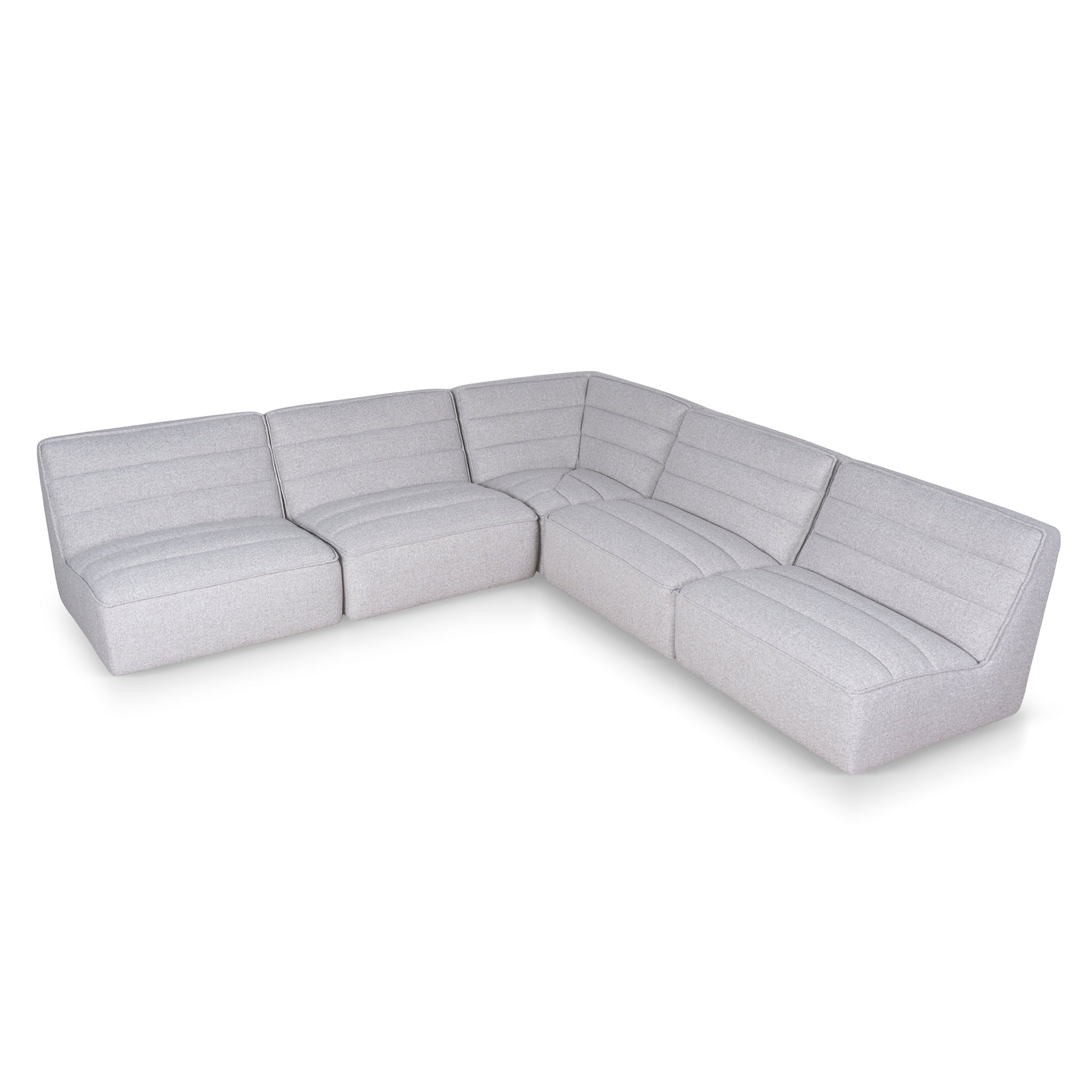 Monaco Modular Corner Sofa - Warm Taupe Corner Sofa K Sofa-Core