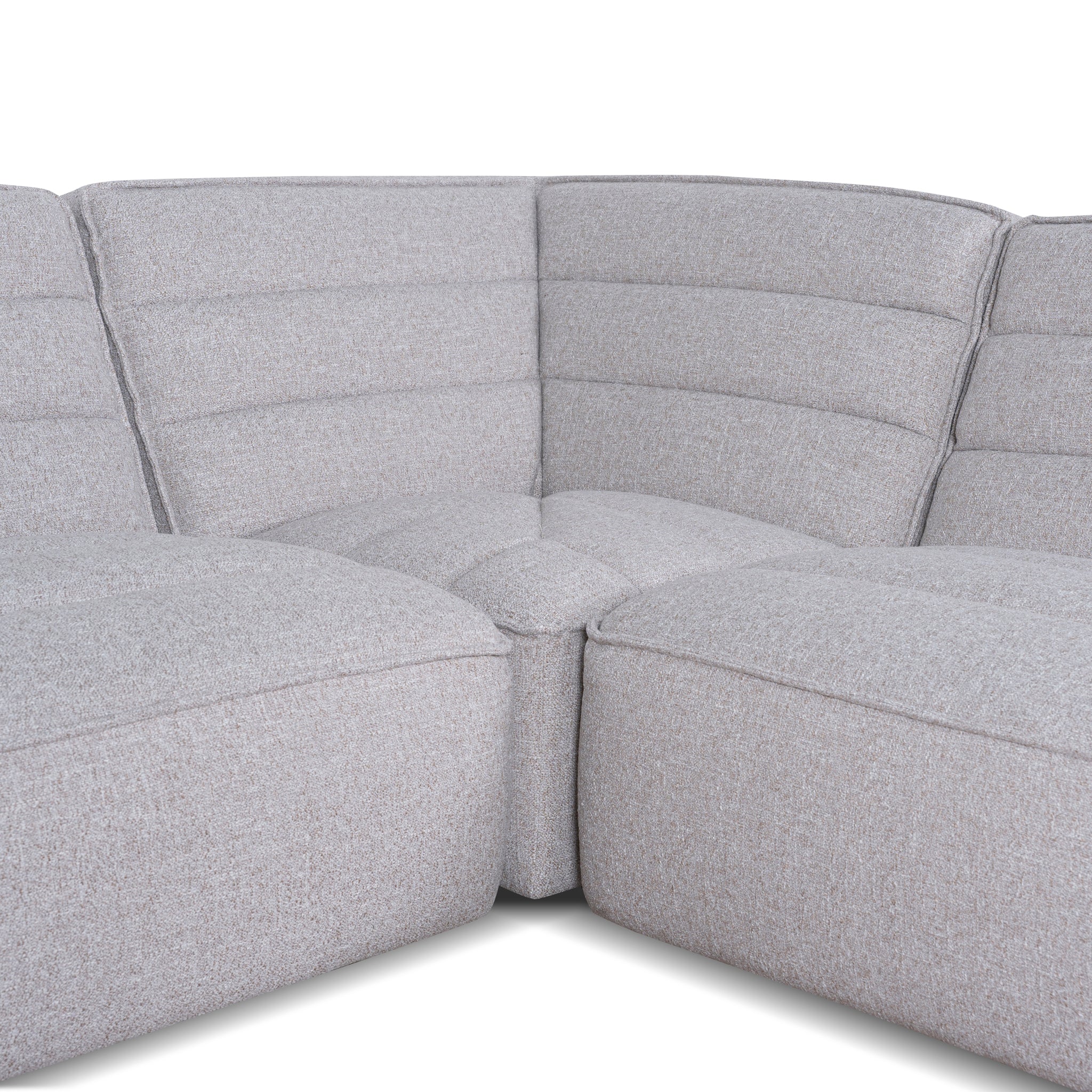 Monaco Modular Corner Sofa - Warm Taupe Corner Sofa K Sofa-Core