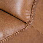 Monaco Modular Leather Corner Sofa - Amber Brown Corner Sofa K Sofa-Core