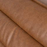 Monaco Modular Leather Corner Sofa - Amber Brown Corner Sofa K Sofa-Core