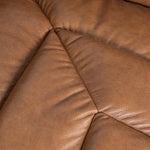 Monaco Modular Leather Corner Sofa - Amber Brown Corner Sofa K Sofa-Core