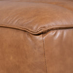 Monaco Modular Leather Corner Sofa - Amber Brown Corner Sofa K Sofa-Core