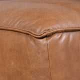 Monaco Modular Leather Corner Sofa - Amber Brown Corner Sofa K Sofa-Core