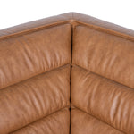 Monaco Modular Leather Corner Sofa - Amber Brown Corner Sofa K Sofa-Core