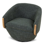 Camden Swivel Armchair - Moss Green Armchair K Sofa-Core