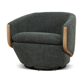 Camden Swivel Armchair - Moss Green Armchair K Sofa-Core