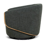 Camden Swivel Armchair - Moss Green Armchair K Sofa-Core