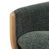 Camden Swivel Armchair - Moss Green Armchair K Sofa-Core
