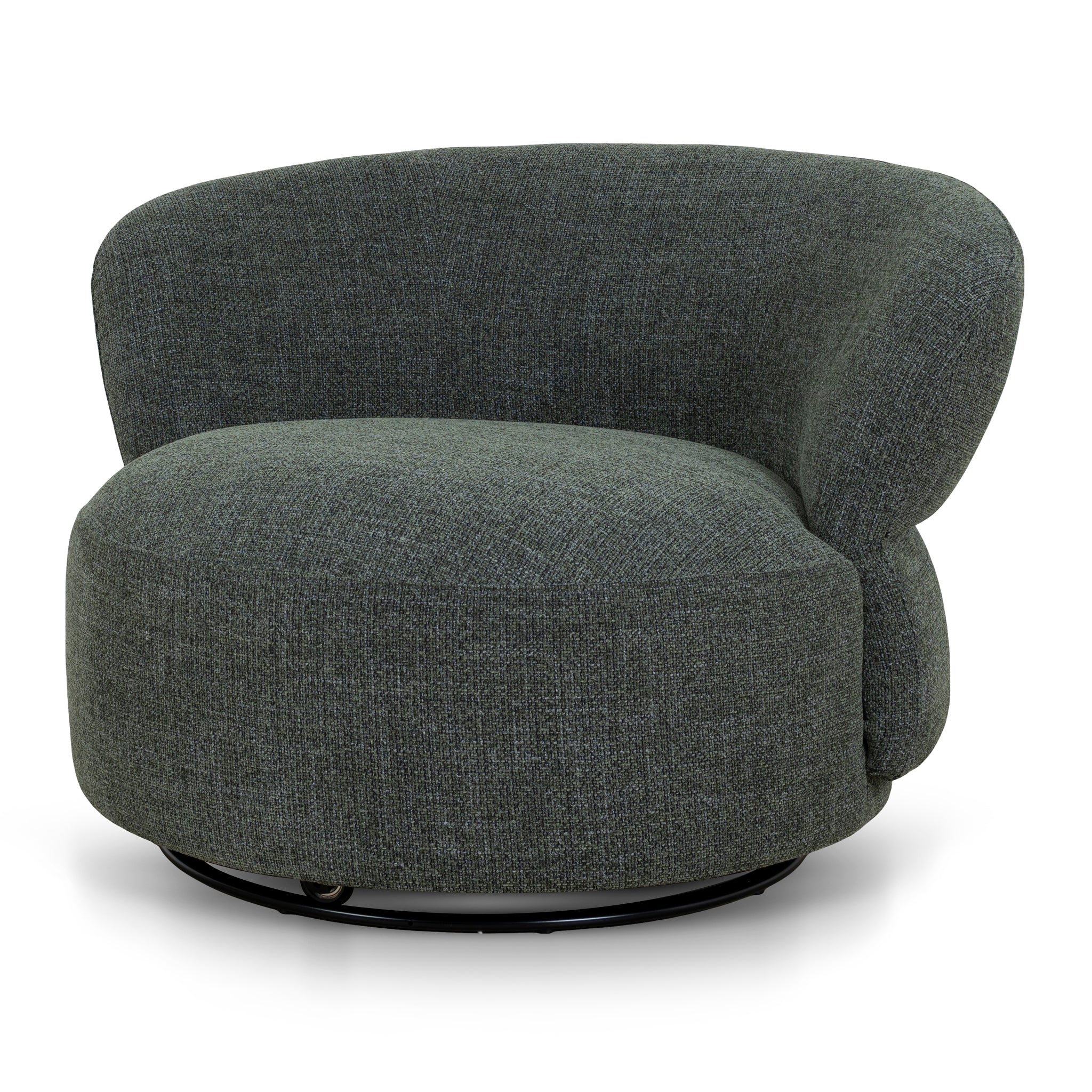 Oasis Swivel Lounge Chair - Moss Green Armchair K Sofa-Core