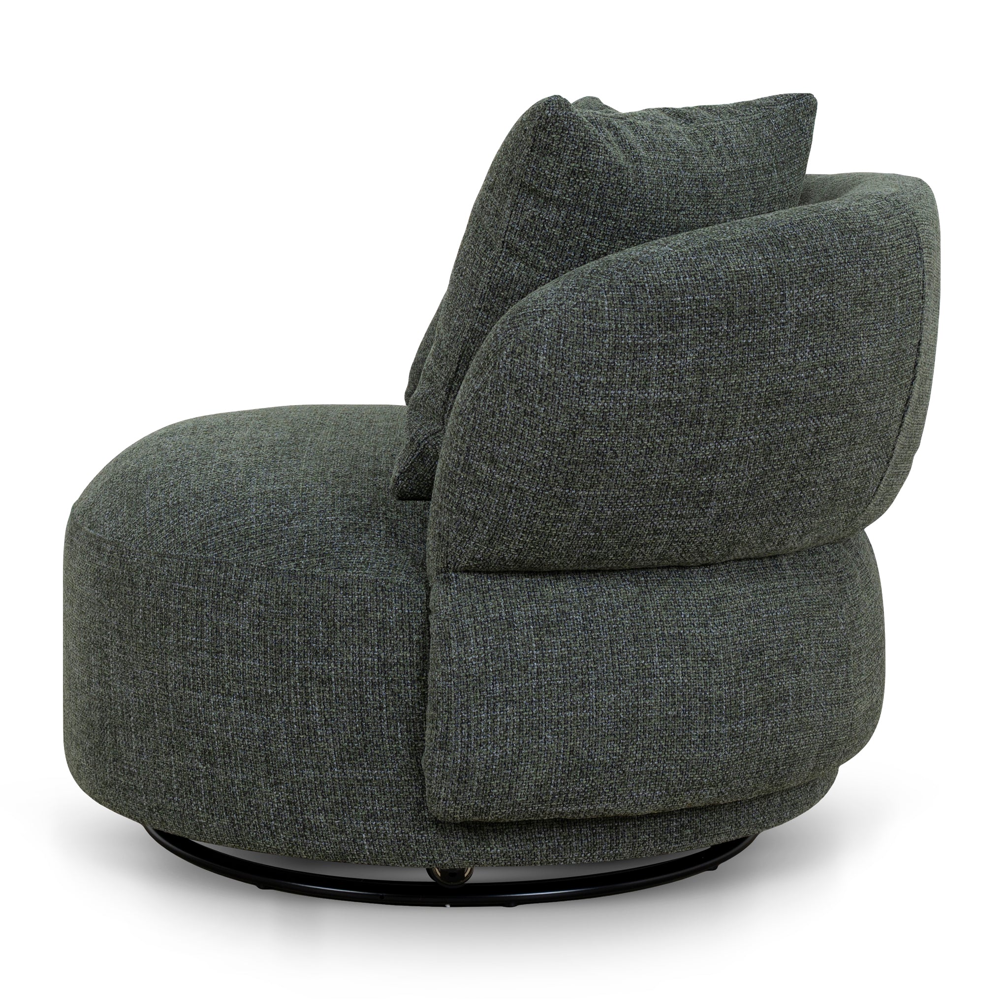 Oasis Swivel Lounge Chair - Moss Green Armchair K Sofa-Core