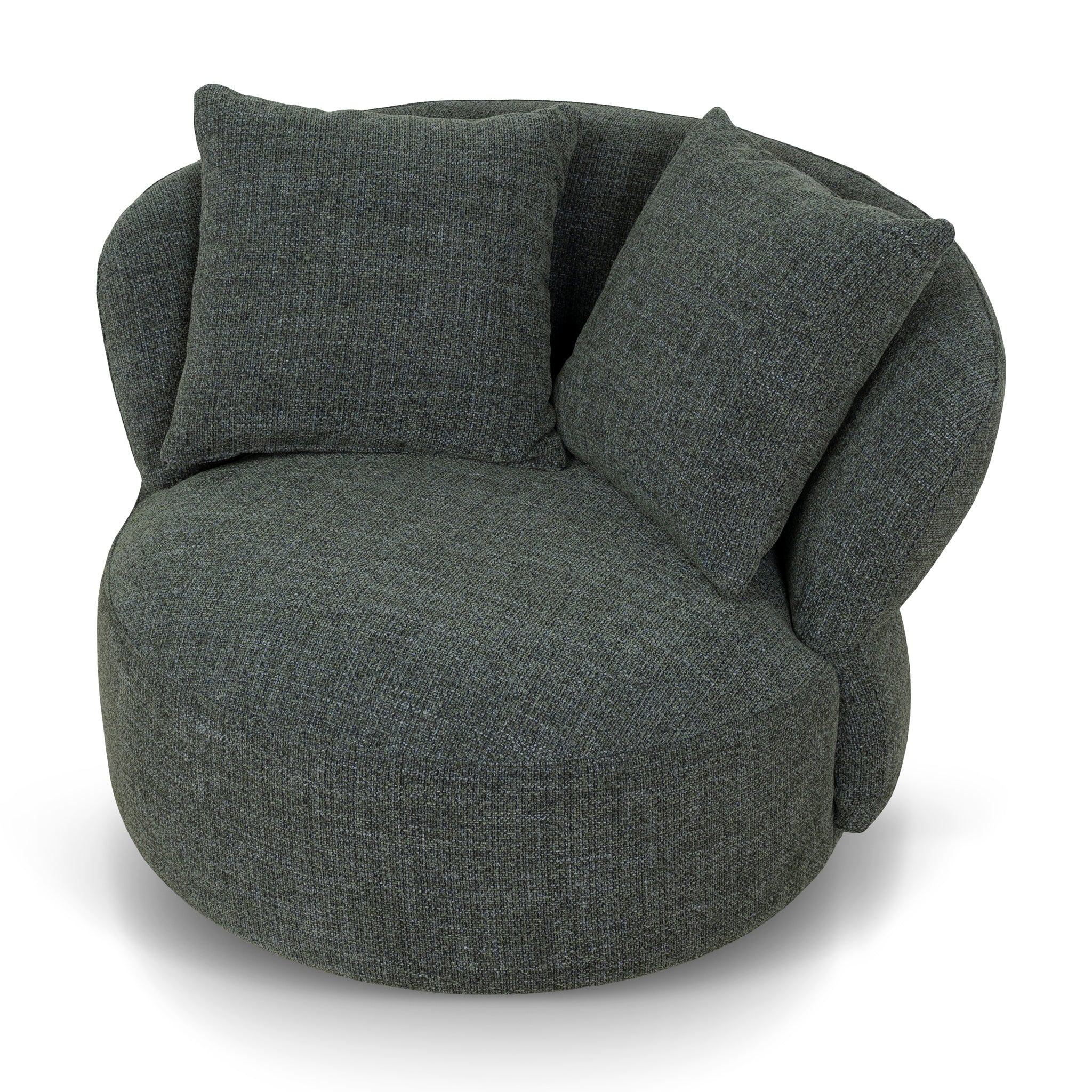 Oasis Swivel Lounge Chair - Moss Green Armchair K Sofa-Core