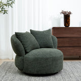 Oasis Swivel Lounge Chair - Moss Green Armchair K Sofa-Core