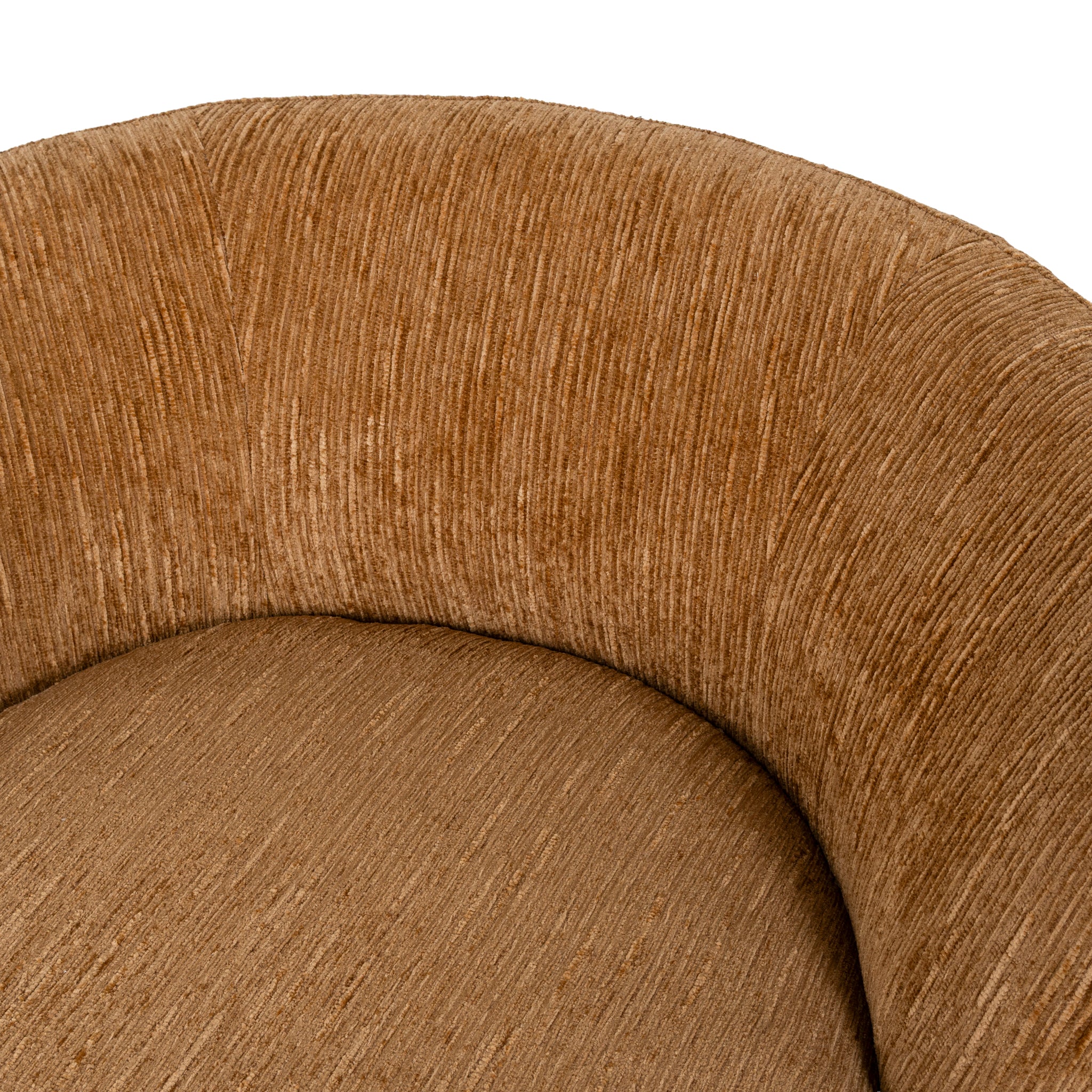 Oasis Swivel Lounge Chair - Honey Gold swivel Chair K Sofa-Core