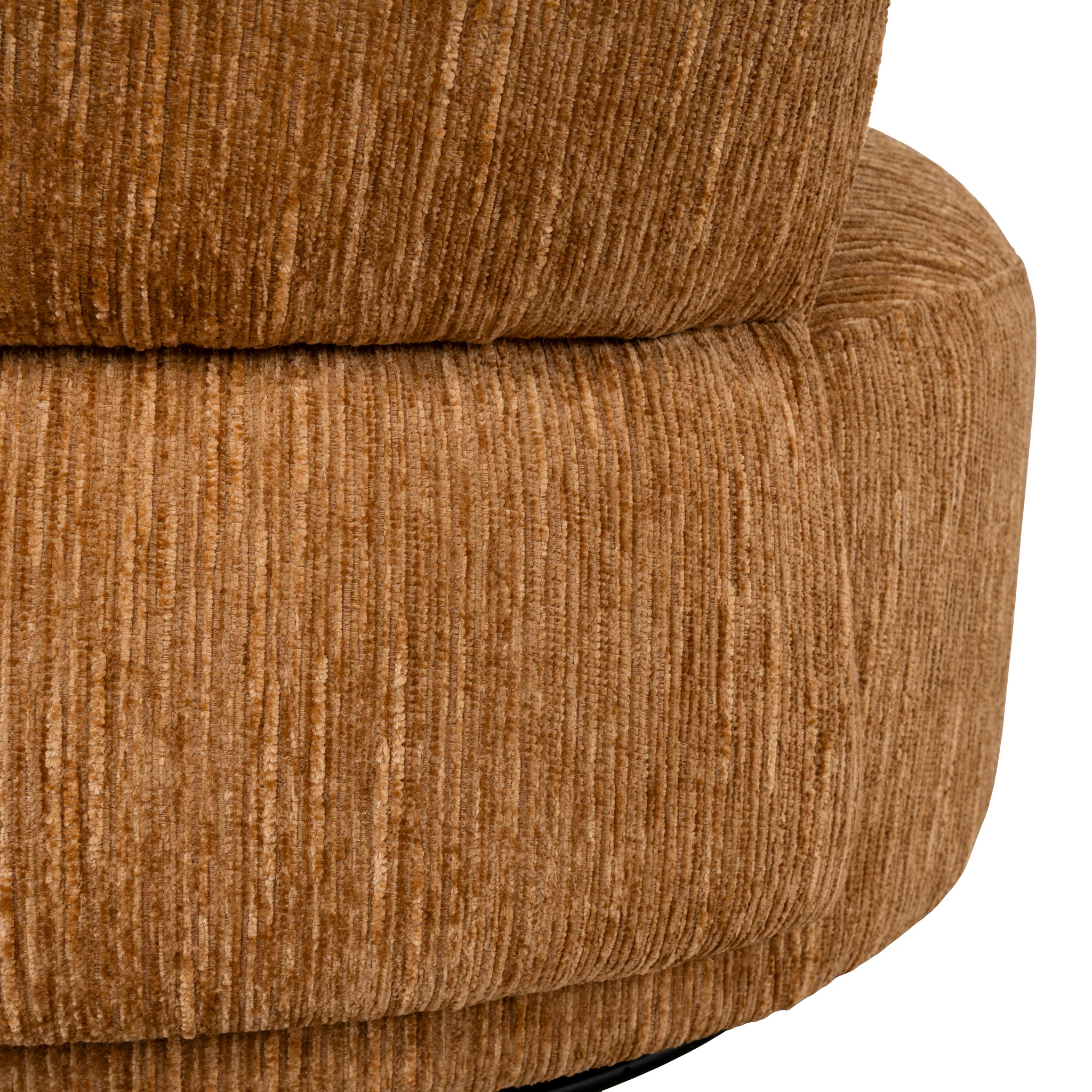 Oasis Swivel Lounge Chair - Honey Gold swivel Chair K Sofa-Core
