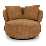 Oasis Swivel Lounge Chair - Honey Gold swivel Chair K Sofa-Core