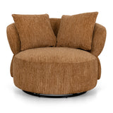 Oasis Swivel Lounge Chair - Honey Gold swivel Chair K Sofa-Core