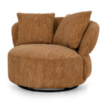 Oasis Swivel Lounge Chair - Honey Gold swivel Chair K Sofa-Core