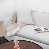 Aria 3 Seater Sofa - Taupe Beige Sofa K Sofa-Core