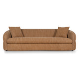 Aria 3 Seater Sofa - Ginger Brown Sofa K Sofa-Core