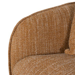 Aria 3 Seater Sofa - Ginger Brown Sofa K Sofa-Core