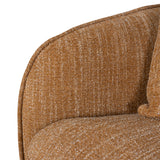 Aria 3 Seater Sofa - Ginger Brown Sofa K Sofa-Core