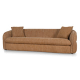 Aria 3 Seater Sofa - Ginger Brown Sofa K Sofa-Core