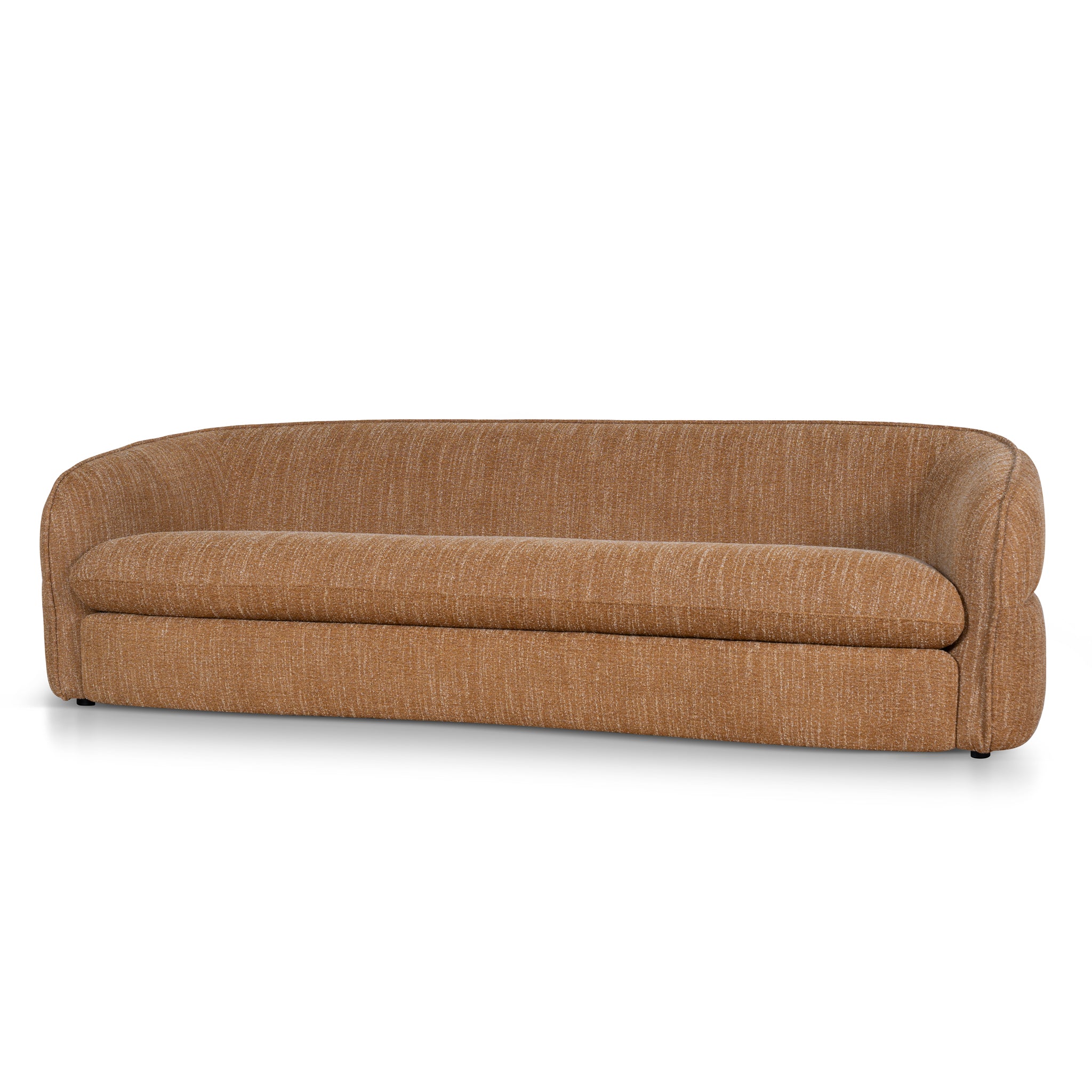 Aria 3 Seater Sofa - Ginger Brown Sofa K Sofa-Core
