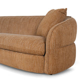 Aria 3 Seater Sofa - Ginger Brown Sofa K Sofa-Core