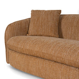 Aria 3 Seater Sofa - Ginger Brown Sofa K Sofa-Core