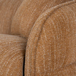 Aria 3 Seater Sofa - Ginger Brown Sofa K Sofa-Core