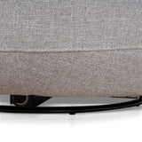 Janis Swivel Armchair - Warm Taupe swivel Chair K Sofa-Core