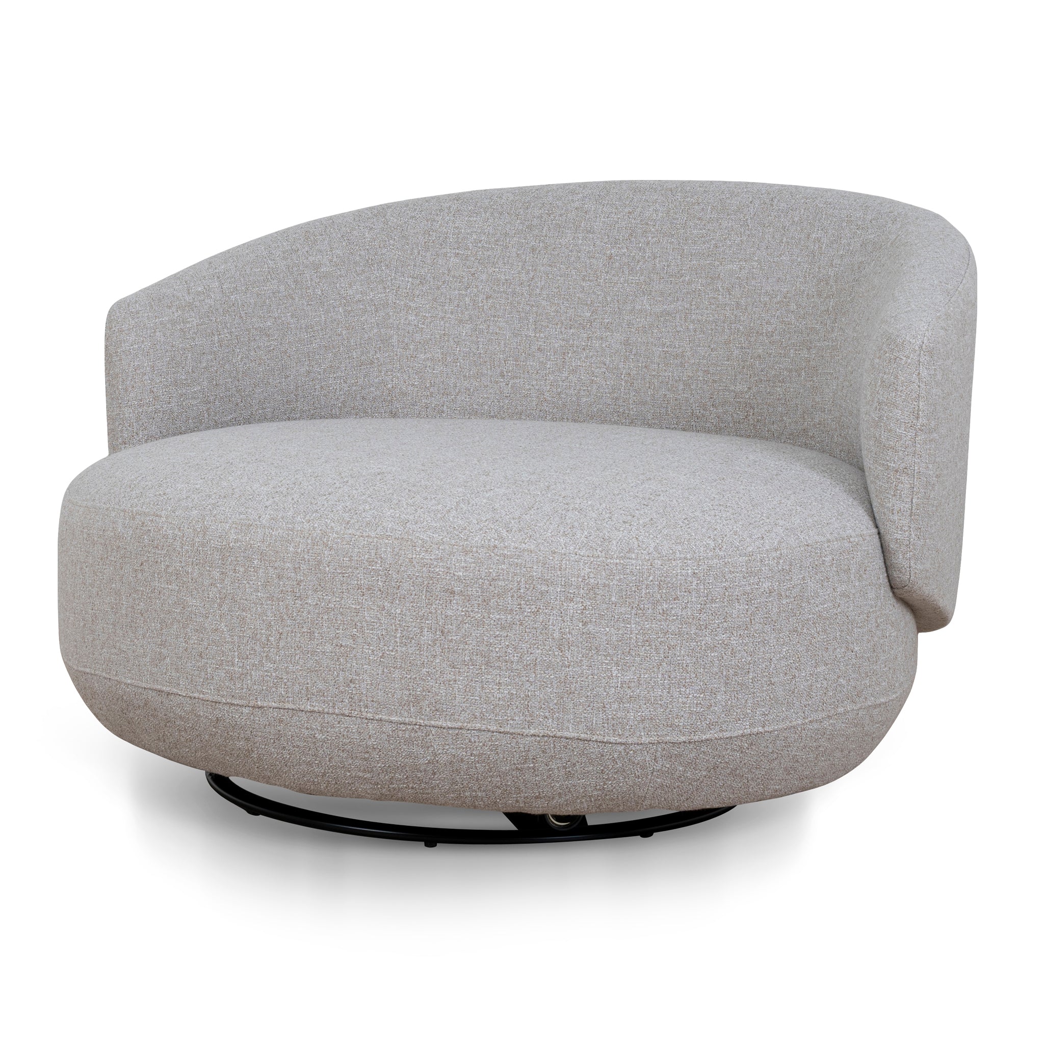 Janis Swivel Armchair - Warm Taupe swivel Chair K Sofa-Core