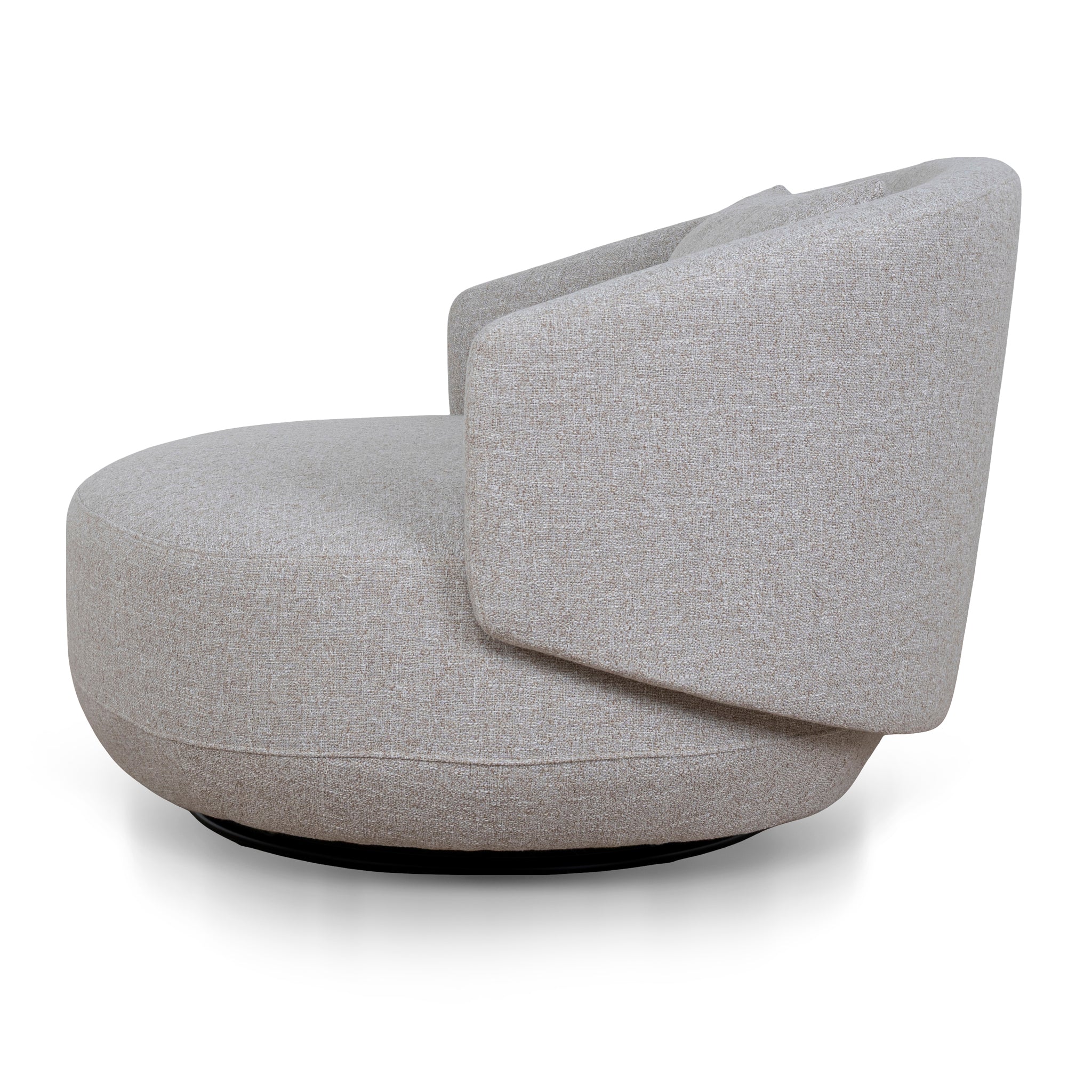 Janis Swivel Armchair - Warm Taupe swivel Chair K Sofa-Core