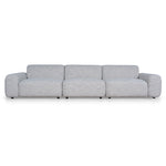 Santorini 4 Seater Sofa - Fog Grey sofa K Sofa-Core