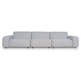 Santorini 4 Seater Sofa - Fog Grey sofa K Sofa-Core