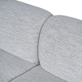 Santorini 4 Seater Sofa - Fog Grey sofa K Sofa-Core
