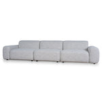 Santorini 4 Seater Sofa - Fog Grey sofa K Sofa-Core