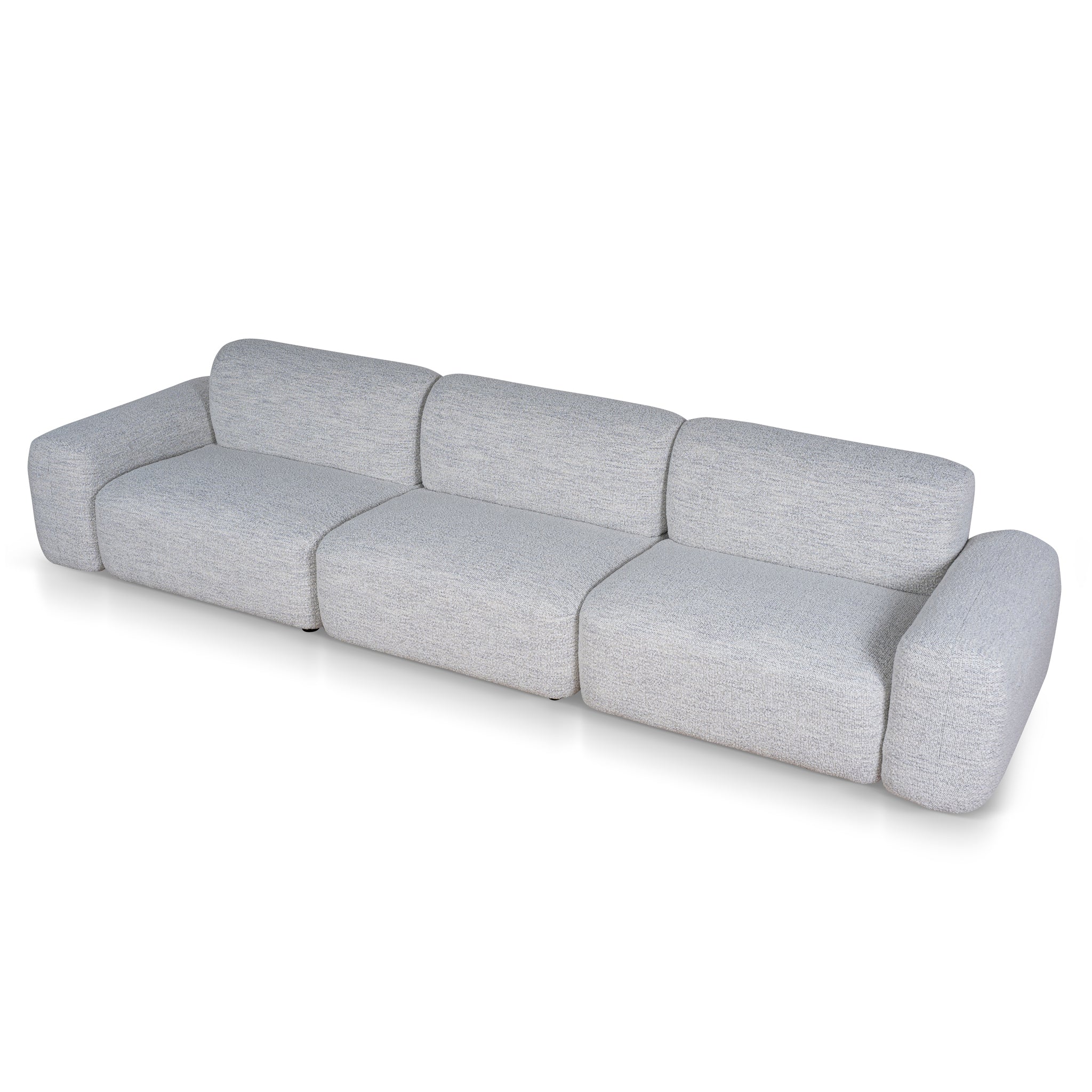 Santorini 4 Seater Sofa - Fog Grey sofa K Sofa-Core