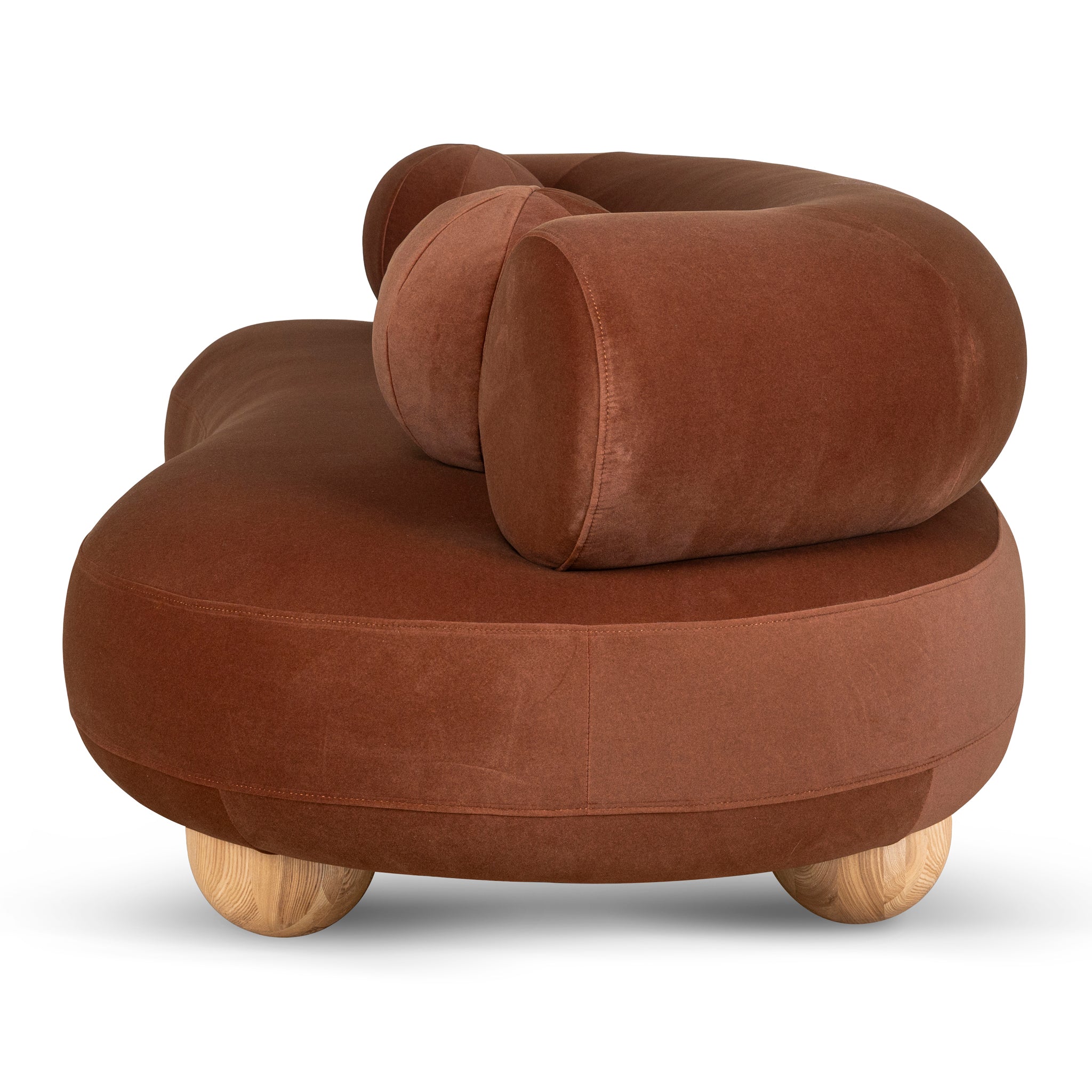Nimbus 3 Seater Sofa - Red Bronze Sofa Casa-Core