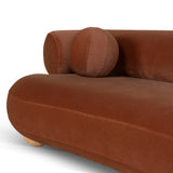 Nimbus 3 Seater Sofa - Red Bronze Sofa Casa-Core