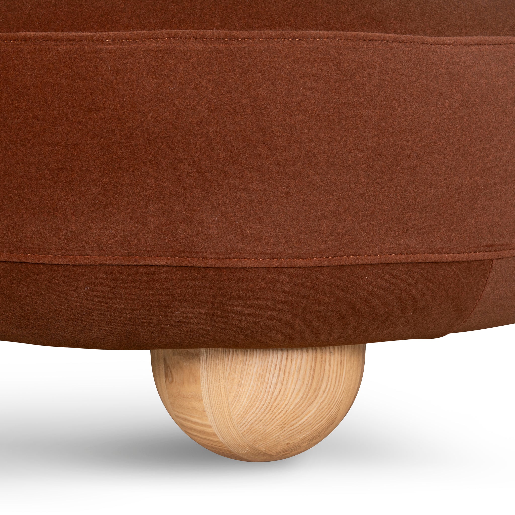 Nimbus 3 Seater Sofa - Red Bronze Sofa Casa-Core