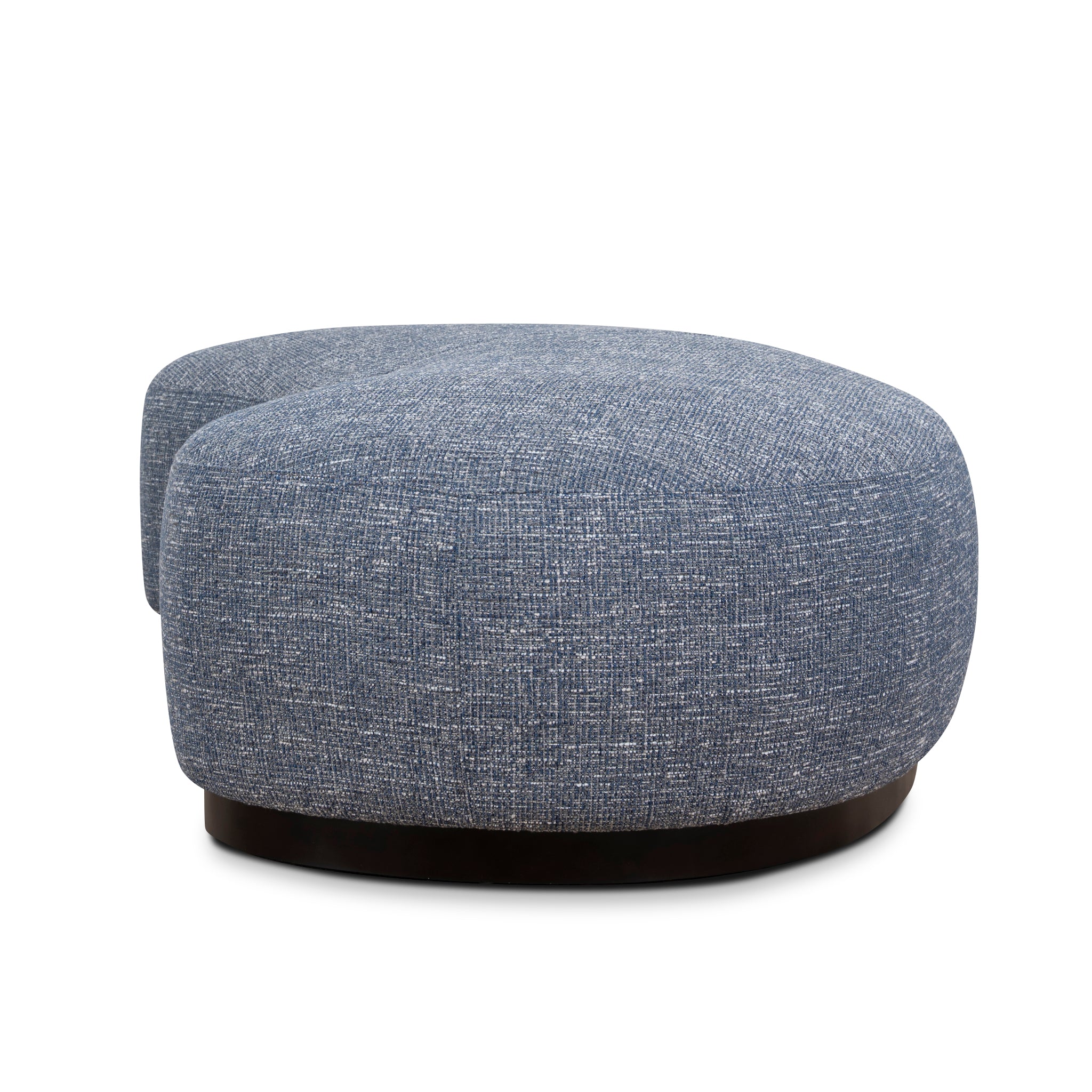 Aldona 1.8m Long Ottoman - Prussian Blue Ottoman Blue Steel Sofa- Core