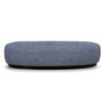 Aldona 1.8m Long Ottoman - Prussian Blue Ottoman Blue Steel Sofa- Core