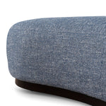 Aldona 1.8m Long Ottoman - Prussian Blue Ottoman Blue Steel Sofa- Core