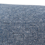 Aldona 1.8m Long Ottoman - Prussian Blue Ottoman Blue Steel Sofa- Core
